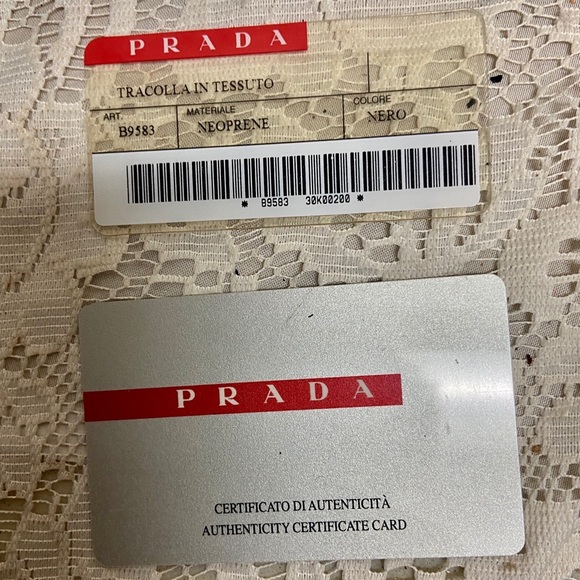 Prada Black Nylon Sports Hand Bag 10in x 8in x 5in - Picture 16 of 16